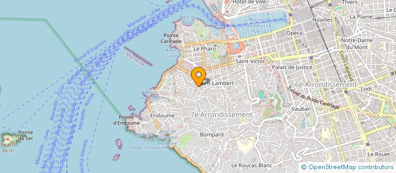localisation de l'entreprise MONSIEUR ABDELDJALEL BECHBECHI à MARSEILLE