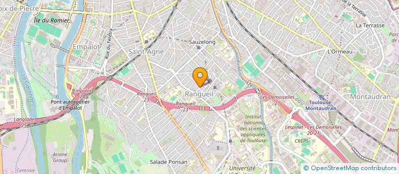 localisation de l'entreprise MONSIEUR ABDELDJALIIL GUERRAA  TOULOUSE