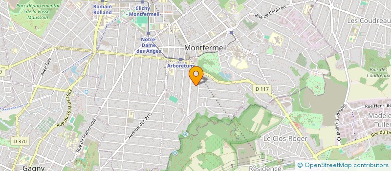 localisation de l'entreprise MONSIEUR ABDELDJALIL BOUHEND  MONTFERMEIL