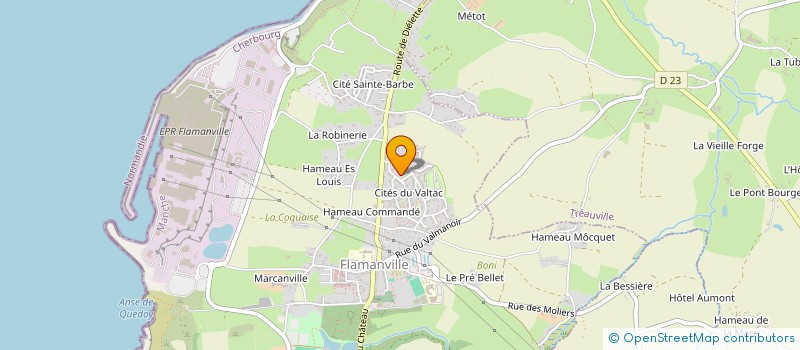 localisation de l'entreprise MONSIEUR ABDELDJALIL KHELLADI  CHERBOURG-EN-COTENTIN