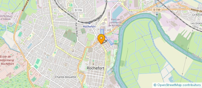 localisation de l'entreprise MONSIEUR ABDELDJALIL NEDJAR  ROCHEFORT