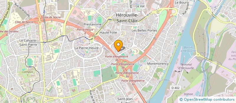 localisation de l'entreprise MONSIEUR ABDELDJALIL SI ALI  HEROUVILLE SAINT CLAIR