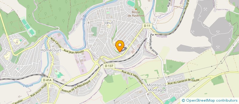 localisation de l'entreprise MONSIEUR ABDELDJALILE BOUHADJEB  JUF