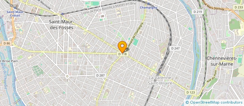 localisation de l'entreprise MONSIEUR ABDELDJLAIL LAYATI à SAINT-MAUR-DES-FOSSES