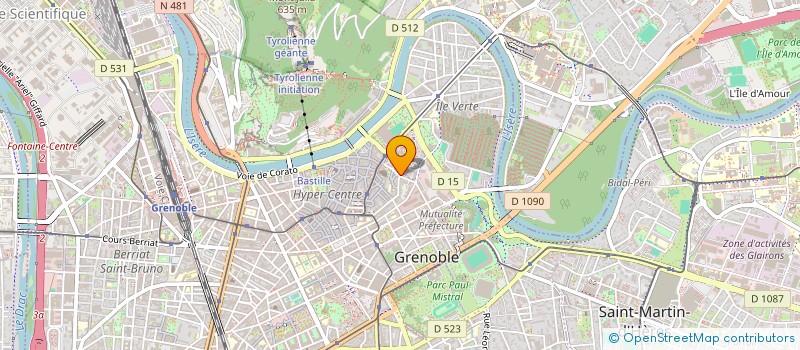 localisation de l'entreprise MONSIEUR ABDELEKRIM BOUREZEM  GRENOBLE