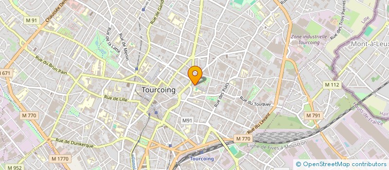 localisation de l'entreprise MONSIEUR ABDELELAH TAOUFIK  WERVICQ-SUD