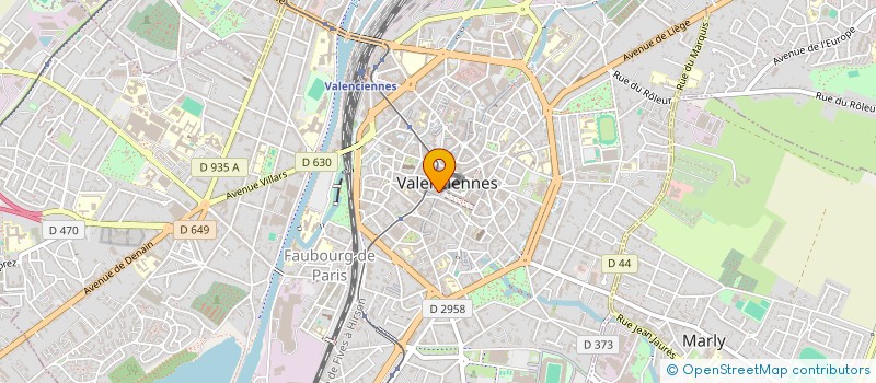 localisation de l'entreprise MONSIEUR ABDELERIM BABOURI à VALENCIENNES