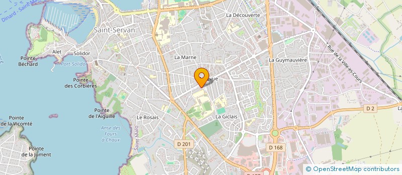 localisation de l'entreprise MONSIEUR ABDELFADIL ABDELKHAIR FADAILY  SAINT-MALO