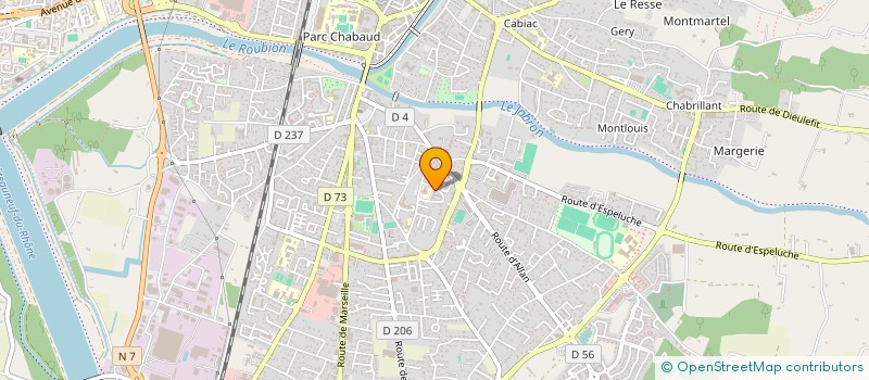 localisation de l'entreprise MONSIEUR ABDELFATAH BENMAZOUZ AOUAD  MONTELIMAR