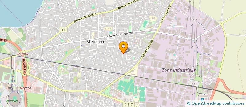 localisation de l'entreprise MONSIEUR ABDELFATAH BENYAHIA  MEYZIEU