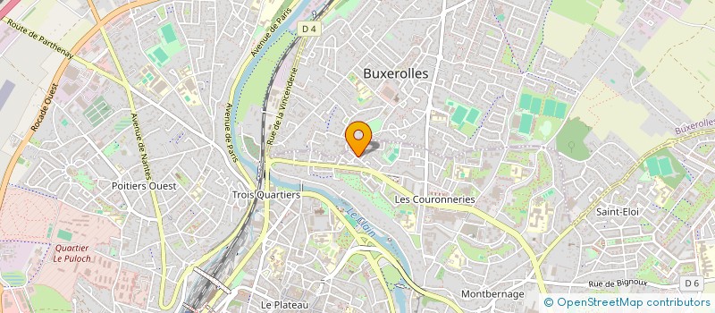 localisation de l'entreprise MONSIEUR ABDELFATAH EL HADI  POITIERS