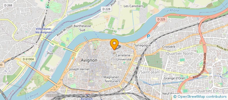 localisation de l'entreprise MONSIEUR ABDELFATAH HEBBAZ  AVIGNON