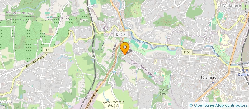 localisation de l'entreprise MONSIEUR ABDELFATAH SAHBANI  OULLINS-PIERRE-BENITE