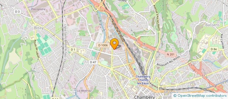localisation de l'entreprise MONSIEUR ABDELFATAH ZEROUALI à CHAMBERY
