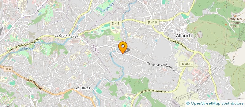 localisation de l'entreprise MONSIEUR ABDELFATAL EL BADRI  ALLAUCH