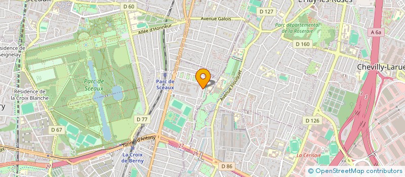 localisation de l'entreprise MONSIEUR ABDELFATTAH AMMAR à ANTONY