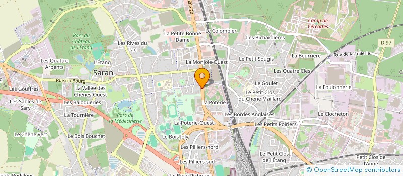 localisation de l'entreprise MONSIEUR ABDELFATTAH CHADI à SARAN