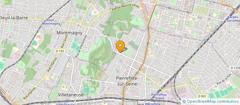 localisation de l'entreprise MONSIEUR ABDELFATTAH EL FASI à PIERREFITTE-SUR-SEINE