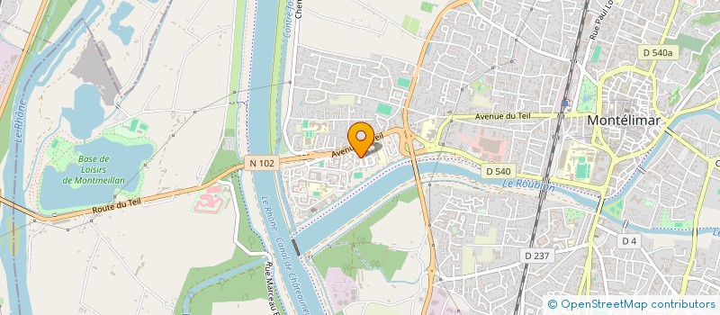 localisation de l'entreprise MONSIEUR ABDELFATTAH EL HAFNAOUI à MONTELIMAR