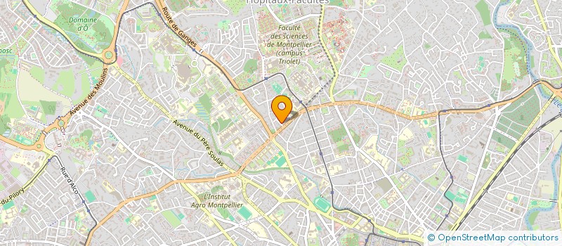 localisation de l'entreprise MONSIEUR ABDELFATTAH GALOU à MONTPELLIER
