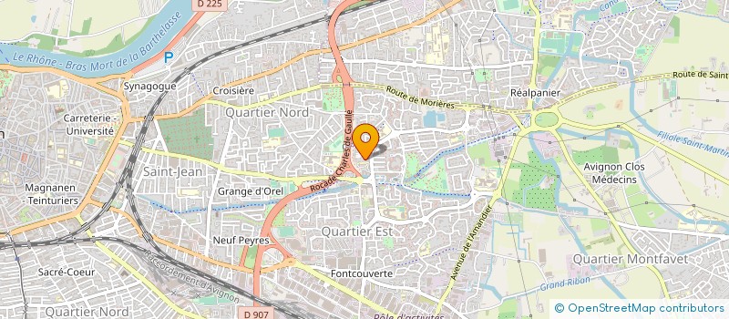 localisation de l'entreprise MONSIEUR ABDELFATTAH LAMAALLEM  AVIGNON