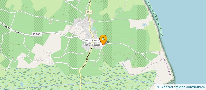 localisation de l'entreprise MONSIEUR ABDELFATTAH TARBOUCH  SAINT-SEURIN-DE-CADOURNE