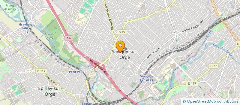 localisation de l'entreprise MONSIEUR ABDELFATTAH THAMEUR à SAVIGNY-SUR-ORGE