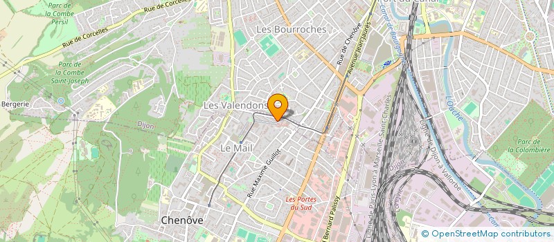 localisation de l'entreprise MONSIEUR ABDELFETAH CHARAF à CHENOVE
