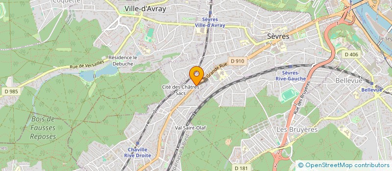 localisation de l'entreprise MONSIEUR ABDELFETAH SADAT à CHAVILLE