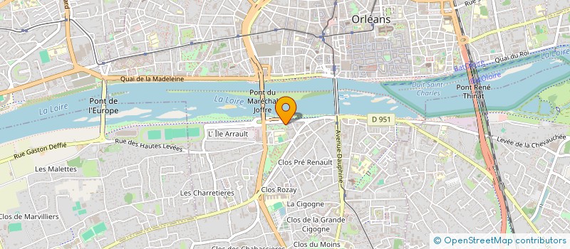 localisation de l'entreprise MONSIEUR ABDELFETTAH AIT LAMAALAM à ORLEANS