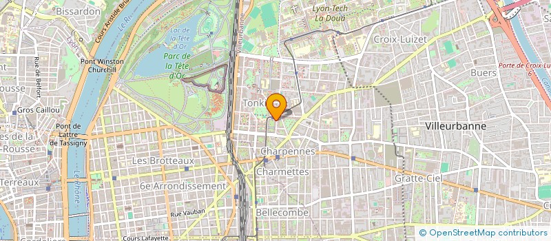 localisation de l'entreprise MONSIEUR ABDELFETTAH BELGHAIT  VENISSIEUX