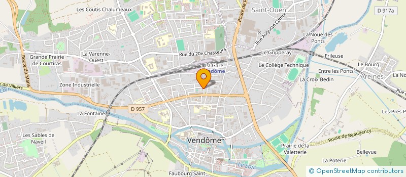 localisation de l'entreprise MONSIEUR ABDELGADIR HASSAN IBRAHIM à VENDOME