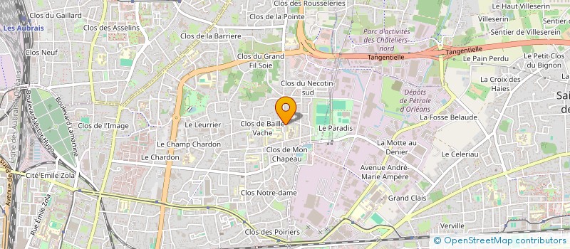 localisation de l'entreprise MONSIEUR ABDELGANI ABDELKARIM ABDALLAH  ORLEANS