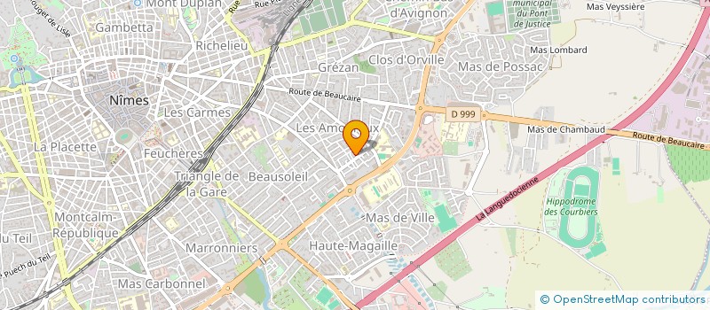 localisation de l'entreprise MONSIEUR ABDELGHAFOR BOUCHIBA  NIMES