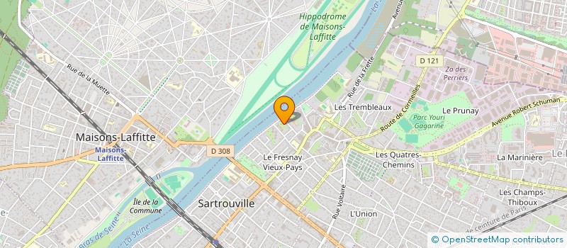 localisation de l'entreprise MONSIEUR ABDELGHAFOUR BOUGOFFA à SARTROUVILLE