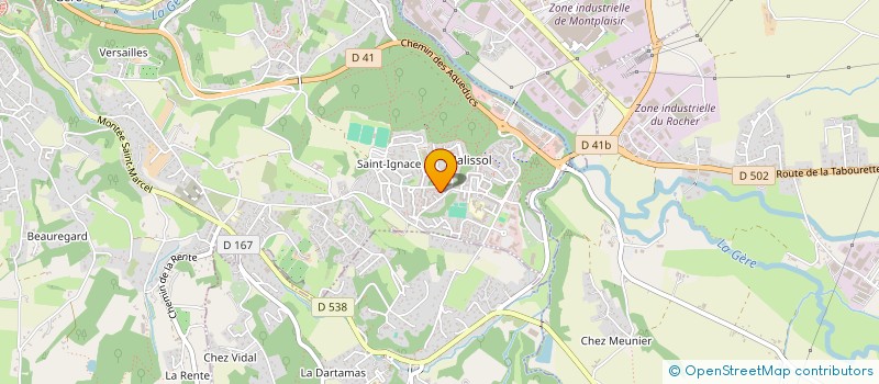 localisation de l'entreprise MONSIEUR ABDELGHAFOUR BOUKRARA à VIENNE