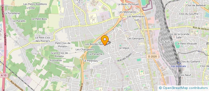 localisation de l'entreprise MONSIEUR ABDELGHAFOUR MOHSINE à SARAN