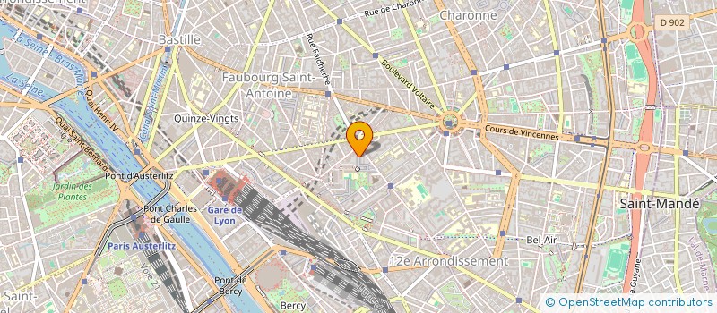 localisation de l'entreprise MONSIEUR ABDELGHAFOUR MOUKTADER  PARIS