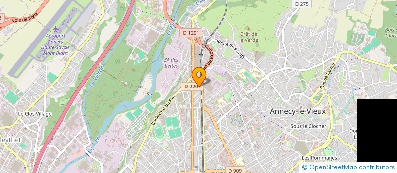 localisation de l'entreprise MONSIEUR ABDELGHAMI BELFODIL  ANNECY