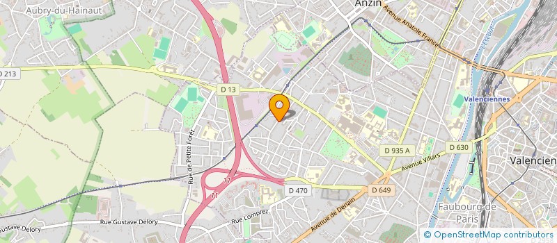 localisation de l'entreprise MONSIEUR ABDELGHANI ABDOUN à VALENCIENNES