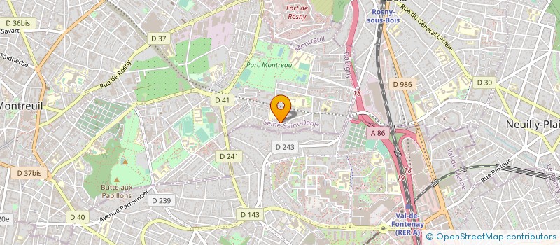 localisation de l'entreprise MONSIEUR ABDELGHANI ABIDI à MONTREUIL