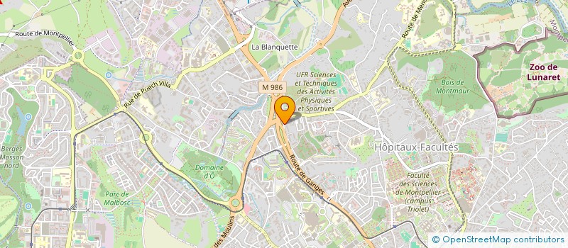 localisation de l'entreprise MONSIEUR ABDELGHANI ANTITAH à MONTPELLIER