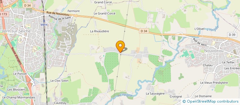 localisation de l'entreprise MONSIEUR ABDELGHANI BAHRIA  NOUVOITOU