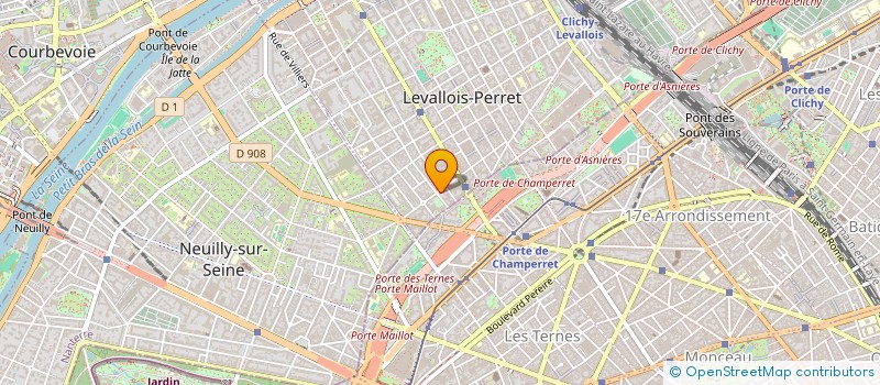 localisation de l'entreprise MONSIEUR ABDELGHANI BELKADI  LEVALLOIS-PERRET