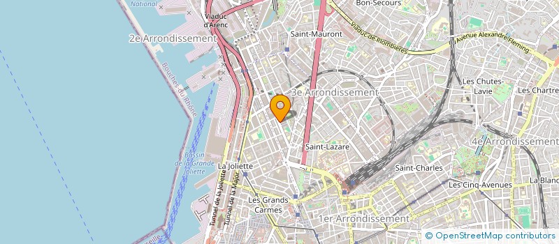 localisation de l'entreprise MONSIEUR ABDELGHANI BELKESSAM  MARSEILLE