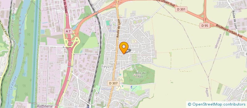 localisation de l'entreprise MONSIEUR ABDELGHANI BENSMAIL  FEYZIN