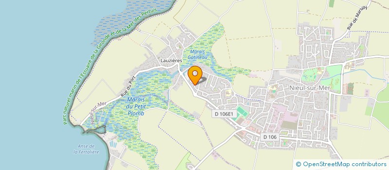 localisation de l'entreprise MONSIEUR ABDELGHANI BOUDEKHANA  NIEUL-SUR-MER