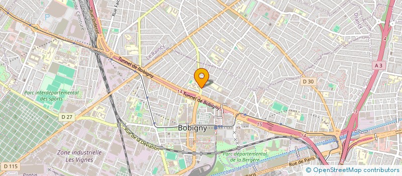 localisation de l'entreprise MONSIEUR ABDELGHANI BOUNOUA à BOBIGNY