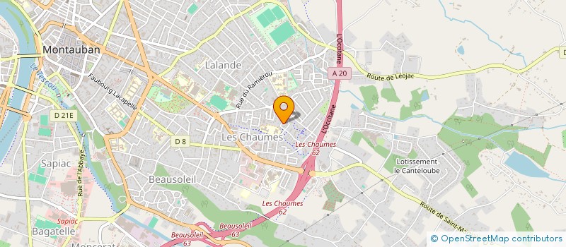 localisation de l'entreprise MONSIEUR ABDELGHANI CHAIF à TOULOUSE