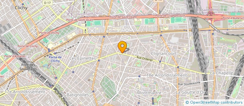 localisation de l'entreprise MONSIEUR ABDELGHANI CHERGUI  PARIS